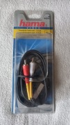 Kabel połączeniowy hama scart -2 cinch 2 metry