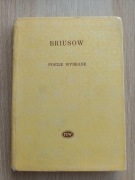 Poezje wybrane - Briusow (seria wydawnicza PIW)