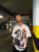 T-shirt biały 100% bawełna z grafiką 