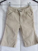 Spodnie sztruksowe, dziecięce