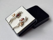 Srebrne kolczyki z cyrkoniami pr 925