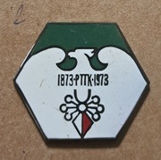 1873-1973 - odznaka PTTK