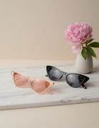 Okulary Przeciwsłoneczne Cat Eye – 3 sztuki, różne kolory. Nowe