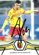 Stojinovic Dusan autograf karta sportzoo 24/25 Jagiellonia