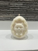 ŚWIECZKA OZDOBNA PIES W JAJKU