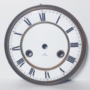 115 TARCZA  STAREGO ZEGARA ŚCIENNEGO 14,5 cm 57/32, SYGNOWANA  GB