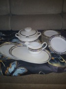 Serwis obiadowy 12 osobowy porcelana Książ Wałbrzych 