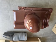 Kominek wentylacyjny Cereaton kolor kasztan 