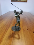 STARA FIGURA Z BRĄZU – GOLFISTA nr3