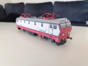 Model kartonowy pociąg autobus lokomotywa EP09 PKP Intercity kolor czerwony
