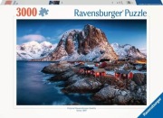 Puzzle Ravensburger 3000  - Hamnoy, Lofoty