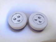 2 lampki lampeczki LED dotykowe na klik