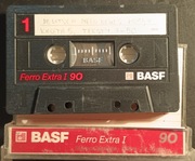 Kaseta magnetofonowa BASF Ferro Extra I 90