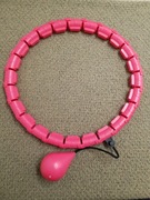 Rozkładane hula hop z obciążeniem 44cm średnicy