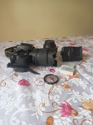 Nikon D5300 lustrzanka +  zestaw obiektywów0 35 mm + 18-105 mm + 2 baterie