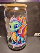 Szklanka 500 ml bubble tea mrożona kawa NOWA