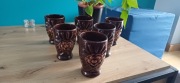 Ceramiczny Fajans z  Prl u kubki 6 szt
