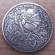 1 Dolar USA ,Morgan Dolar,,Hobo Nickel ,KOPIA 