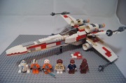 Lego Star Wars 6212 X-wing Fighter figurki Luke Leia Han Solo Chewbacca 