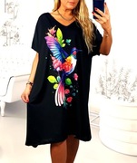 DUŻA sukienka  50-52-54-56 plus size --,3xl,4xl,5xl,6xl