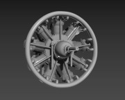 silnik Bristol Mercury 1/72