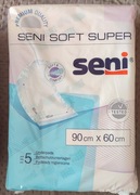 Podkłady higieniczne na łóżko Seni Soft Super 90x60 cm 5 szt.