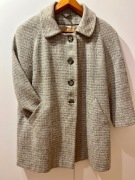 Elegancki Płaszczyk z kożuszkiem plussize 48