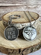 Zestaw Naszyjnik Brelok The Last Of Us Stal Keychain Wisior