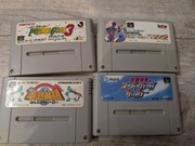 4 gry do super famicom sprawne