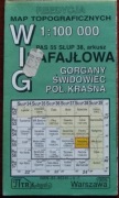 Rafajłowa Gorgany Świdowiec Poł. Krasna mapa WIG reedycja