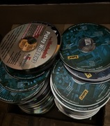 Płyty DVD CD dekoracyjne zestaw 50 szt