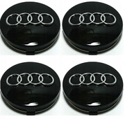 Audi kapsle do Felg dekielki 60mm komplet 4szt.