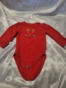 Body świąteczne cool club rozm.62 czerwone