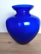 Wazon szkło kobalt