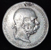 Austro-Węgry 5 koron 1907 r. 