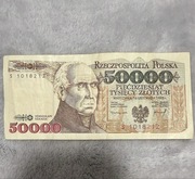 50 000 zl 16 listopada 1993 r