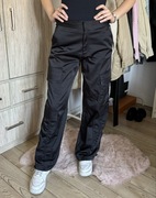 ZARA spodnie cargo czarne z kieszeniami M