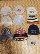 Czapki wiosenne dla chłopca 