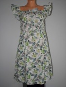 Letnia sukienka w liście Mango S/M Nowa