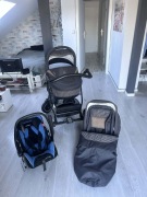 Wózek Jedo Fyn Memo 3w1 Special Edition z fotelikiem Recaro