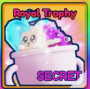 BUBBLE GUM SIMULATOR INFINITY - SHINY ROYAL TROPHY
