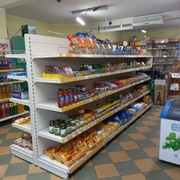 Regał metalowy gondola sklepowa magazyn garaż.