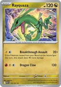 Holo Foil Oryginalna Karta Rayquaza (ASC 153) Ascended Heroes