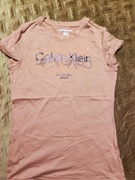 Bawełniany damski t-shirt r. XS Calvin Klein 