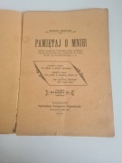Pamiętaj o Mnie - Konstanty Krumłowski Zbiór toastów, itd. 1908