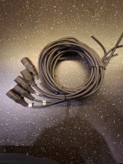 Przewody zasilające podzespoły kotła defro od sterownika.