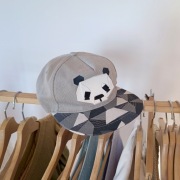 Czapka unisex damska panda baseballowa Snapback hip hop hat 