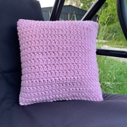 Poduszka dekoracyjna ze sznurka