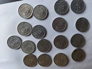 1 Złotych 1986, 1987 - 17 szt