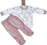 Komplet  body plus półśpioch rozmiar 68